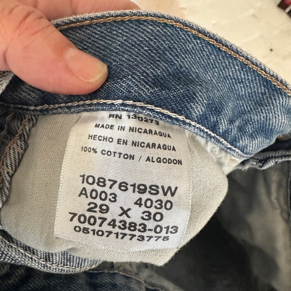 Rustler Relaxed Fit Jeans W29 L30 Blue Denim - Picture 2 of 5